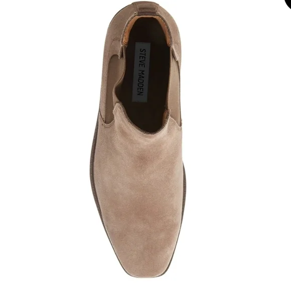 Steve Madden Taupe Suede Boots Size 7 Worn Only 2x!!! - Picture 4 of 7